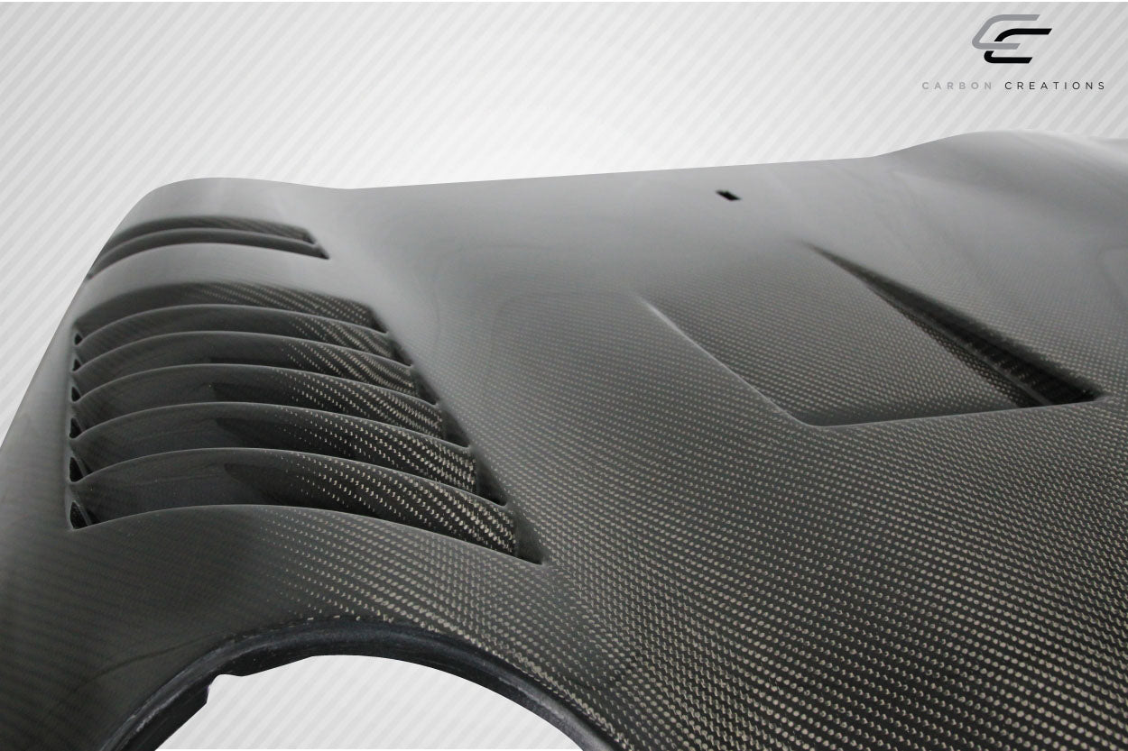 2002-2006 Mini Cooper / Cooper S R50 R53 2005-2008 Cooper convertible R52 Carbon Creations DriTech Racer Hood - 1 Piece