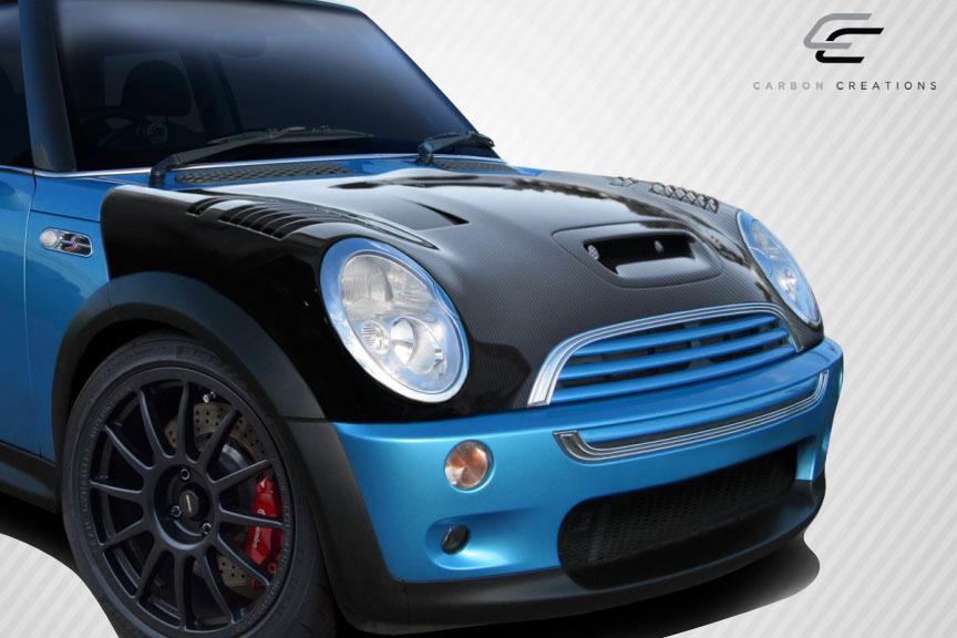 2002-2008 MINI Cooper Carbon Creations Racer Carbon Fiber Hood