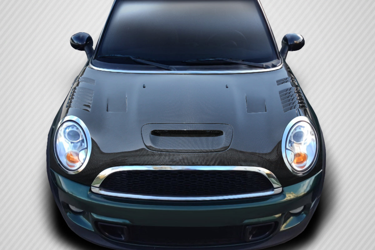 2007-2015 MINI Cooper Carbon Creations Racer Carbon Fiber Hood