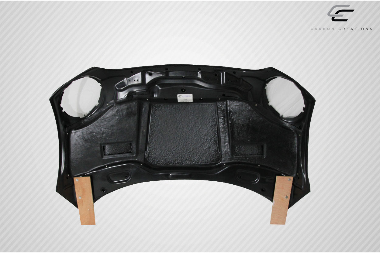 2007-2013 Mini Cooper Hatchback R56 Clubman R55 2009-2015 Cooper convertible R57 2012-2015 Cooper Coupe / Roadster R58 R59 Carbon Creations DriTech Racer Hood - 1 Piece