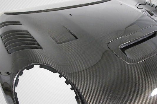 2014-2023 Mini Cooper S F55 F56 F57 Carbon Creations DriTech Racer Hood - 1 Piece