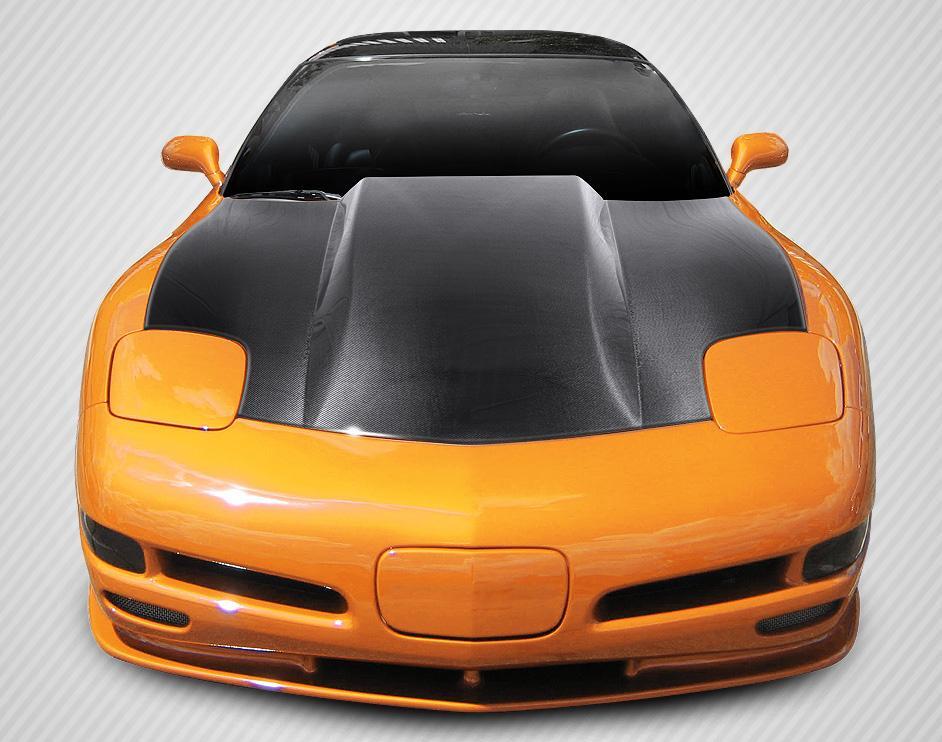 1997-2004 Chevrolet Corvette Carbon Creations Cowl Carbon Fiber Hood