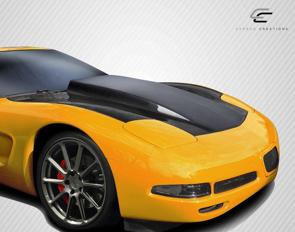 1997-2004 Chevrolet Corvette Carbon Creations Cowl Carbon Fiber Hood