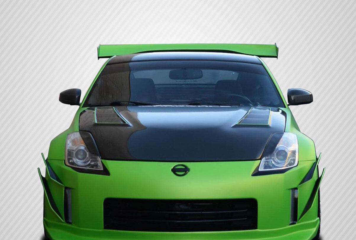 2003-2008 Nissan 350Z Carbon Creations TS-3 Carbon Fiber Hood