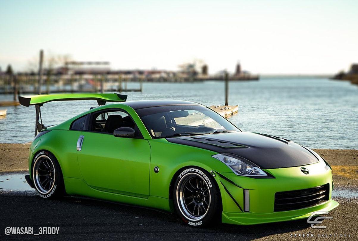 2003-2008 Nissan 350Z Carbon Creations TS-3 Carbon Fiber Hood