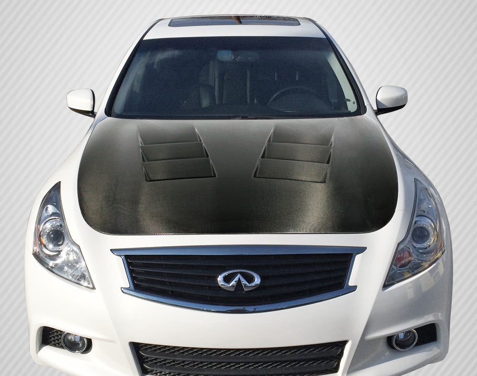 2007-2013 Infiniti G Sedan Carbon Creations TS-1 Carbon Fiber Hood