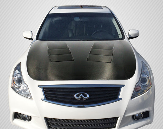 2007-2013 Infiniti G Sedan Carbon Creations TS-1 Carbon Fiber Hood