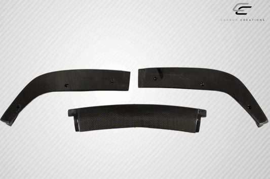 2008-2015 Infiniti G Coupe G37 Q60 Carbon Creations Chronos Front Lip Spoiler - 3 Piece
