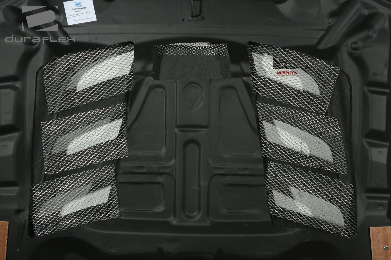 2011-2014 Dodge Charger Duraflex Viper Look Hood