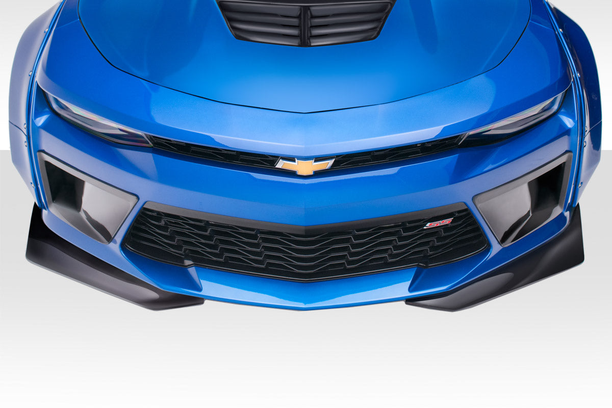 2016-2018 Chevrolet Camaro V8 Duraflex Grid Front Splitters - 2 Piece (S)