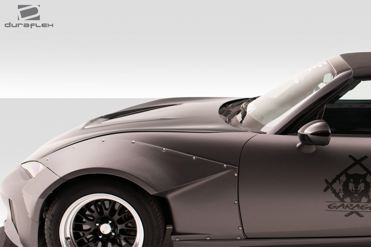 2016-2025 Mazda Miata Duraflex Circuit Hood - 1 Piece