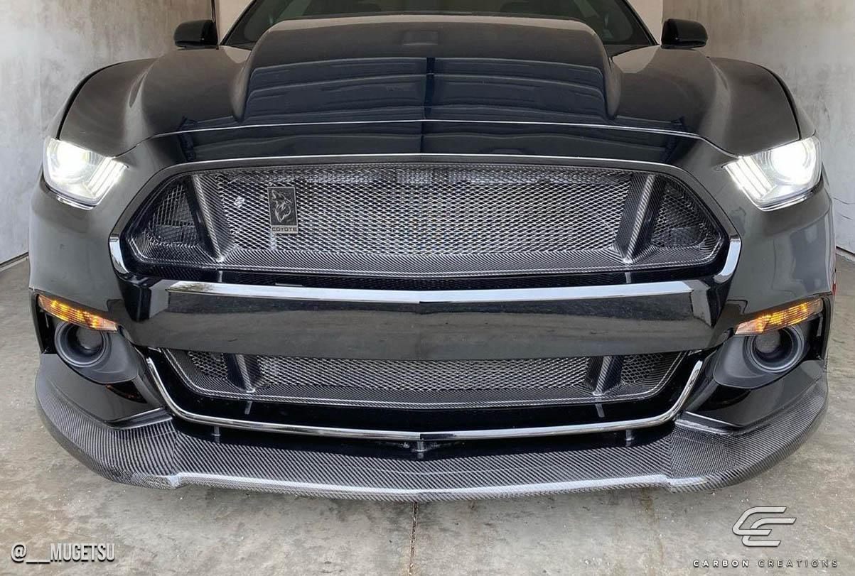 2015-2017 Ford Mustang Carbon Creations CVX Carbon Fiber Front Lip