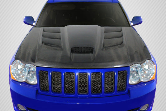 2005-2010 Jeep Grand Cherokee Carbon Creations Viper Look Carbon Fiber Hood