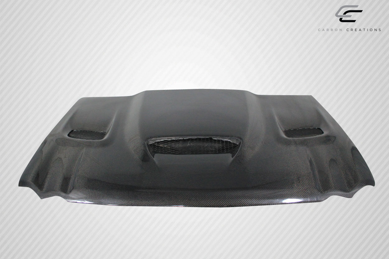 2005-2010 Jeep Grand Cherokee Carbon Creations Hellcat Look Carbon Fiber Hood