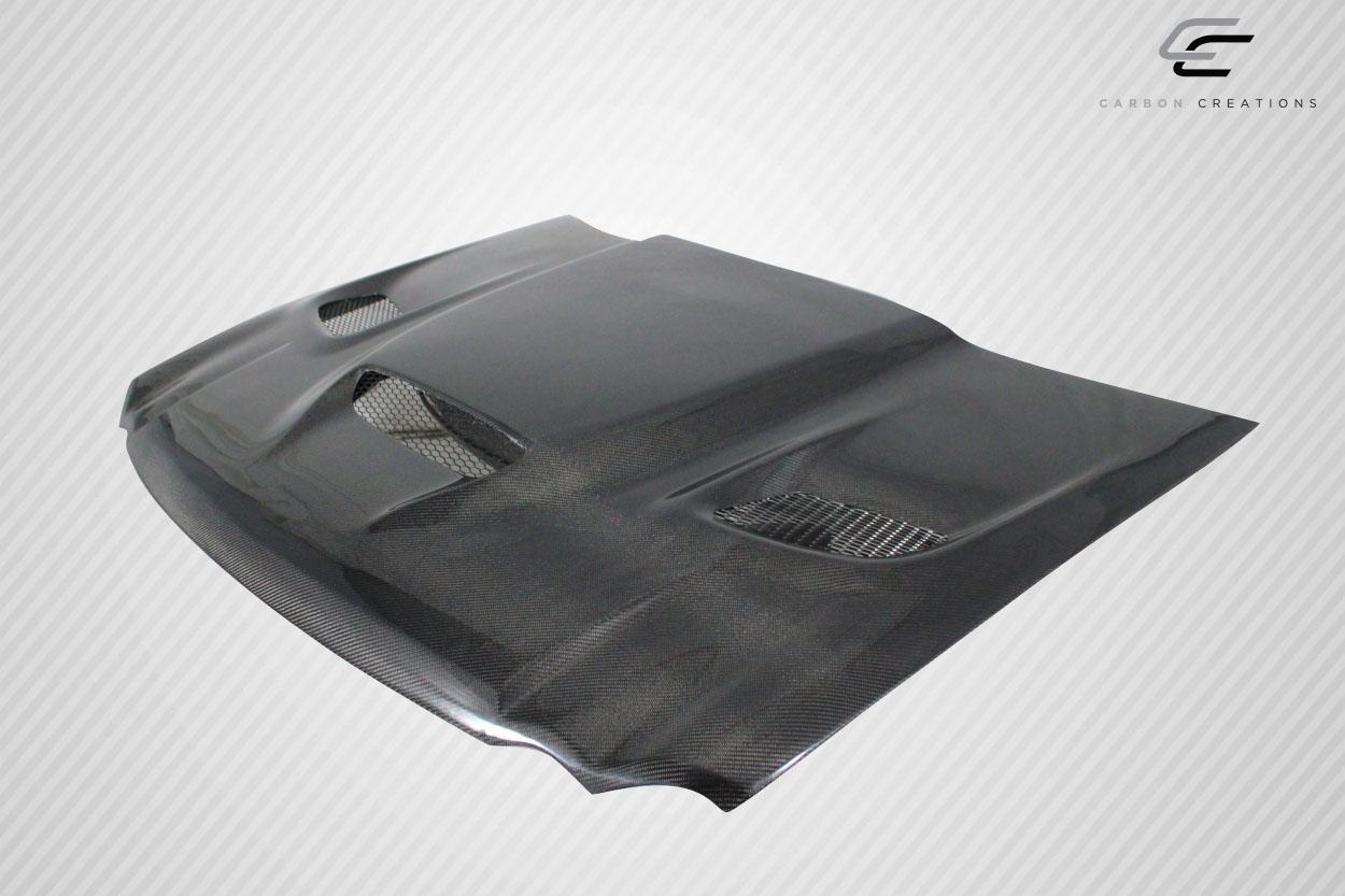 2005-2010 Jeep Grand Cherokee Carbon Creations Hellcat Look Carbon Fiber Hood