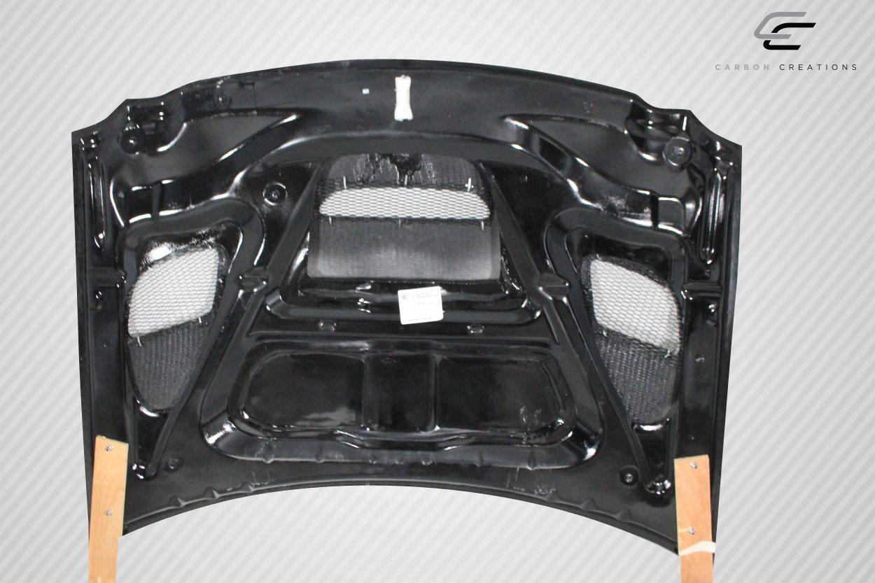 2005-2010 Jeep Grand Cherokee Carbon Creations Hellcat Look Carbon Fiber Hood