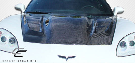 2005-2013 Chevrolet Corvette Carbon Creations H-Design Carbon Fiber Hood