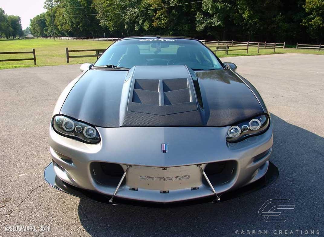 1998-2002 Chevrolet Camaro Carbon Creations ZL1 Look Carbon Fiber Hood