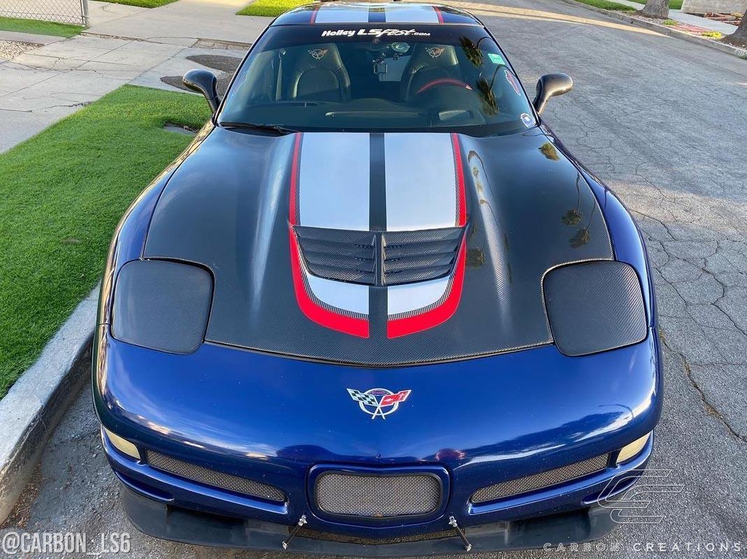1997-2004 Chevrolet Corvette Carbon Creations Stingray Z Carbon Fiber Hood