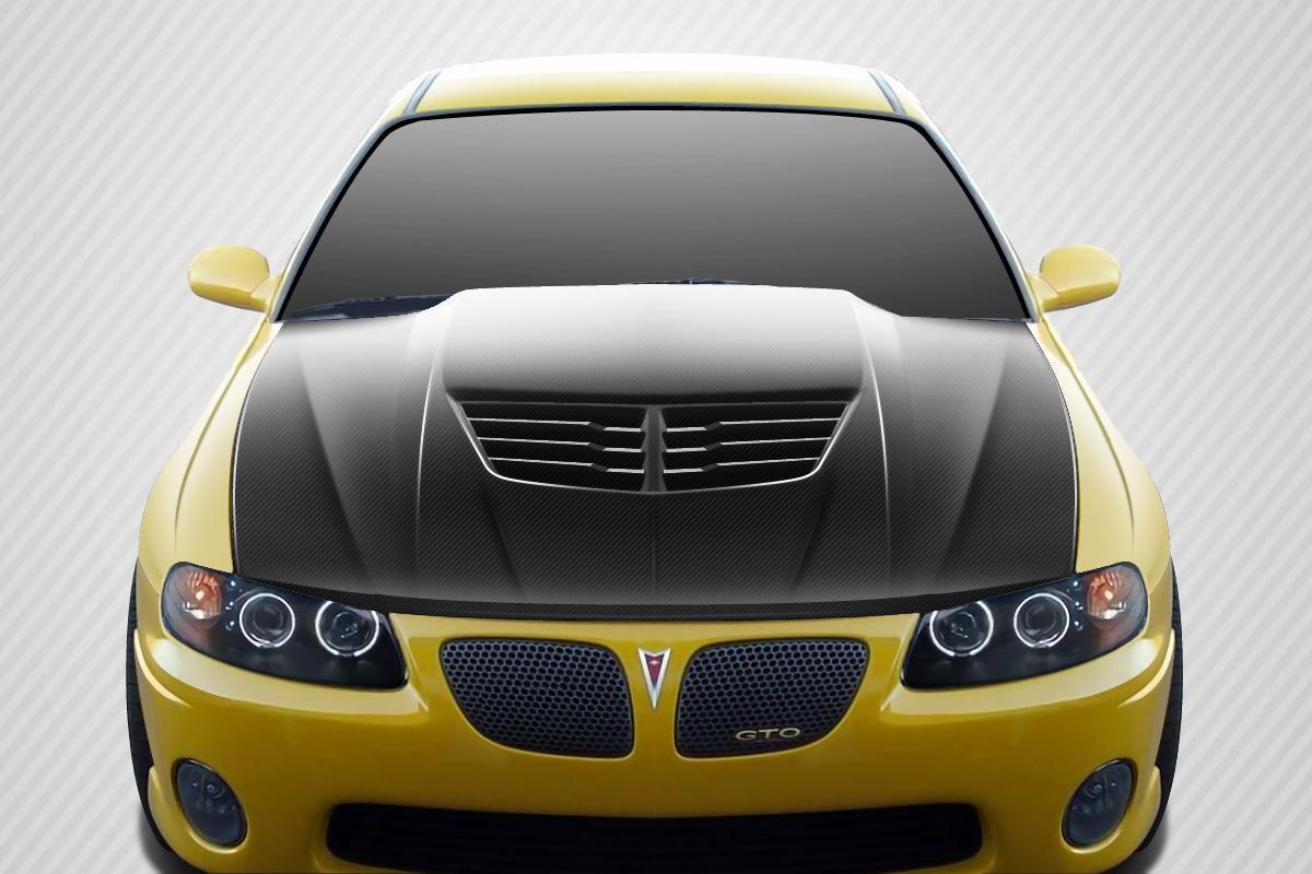 2004-2006 Pontiac GTO Carbon Creations Stingray Z Carbon Fiber Hood