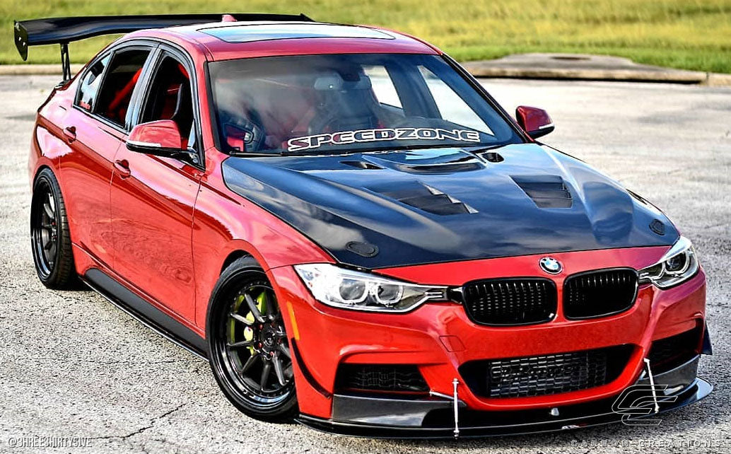 2012-2018 BMW 3 Series F30 / 2014-2020 4 Series F32 Carbon Creations DriTech Eros Version 1 Hood - 1 Piece