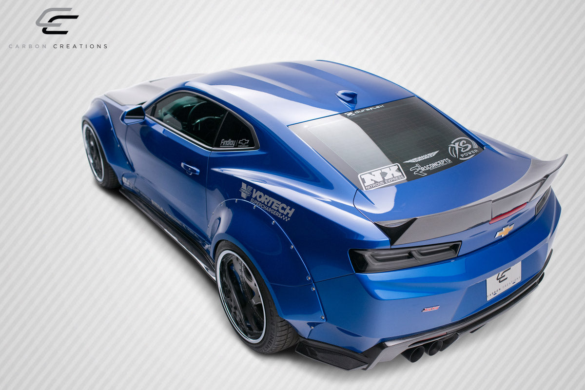 2016-2023 Chevrolet Camaro Carbon Creations DriTech Grid Hood - 1 Piece