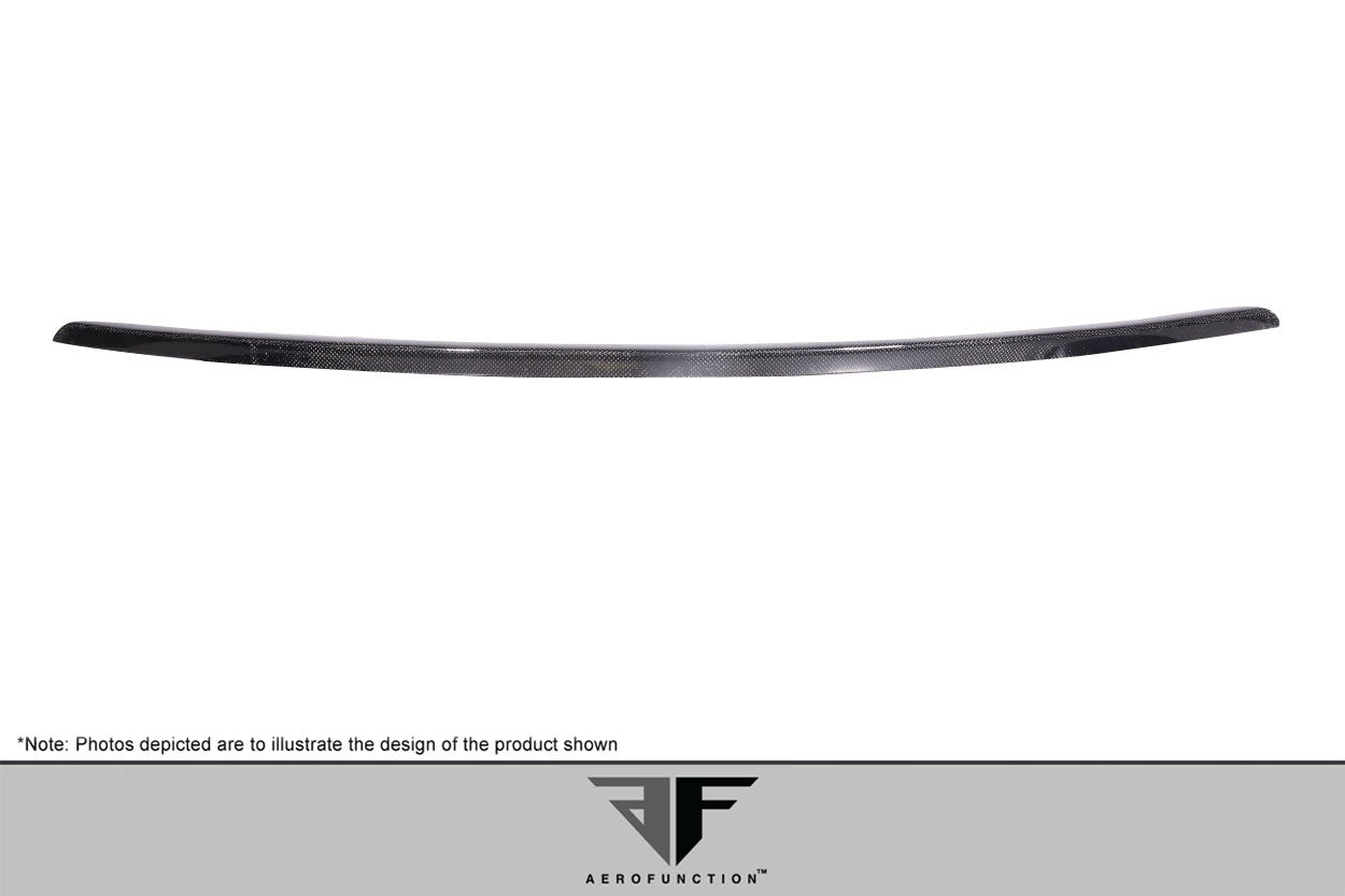 2003-2010 Bentley Continental GT GTC Carbon AF-2 Front Lip Spoiler ( CFP ) - 1 Piece ( Must be used with Carbon AF-2 Front Bumper) (S)