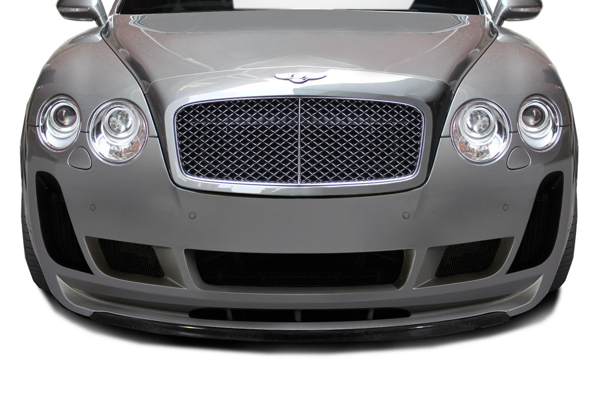 2003-2010 Bentley Continental GT GTC Carbon AF-2 Front Lip Spoiler ( CFP ) - 1 Piece ( Must be used with Carbon AF-2 Front...