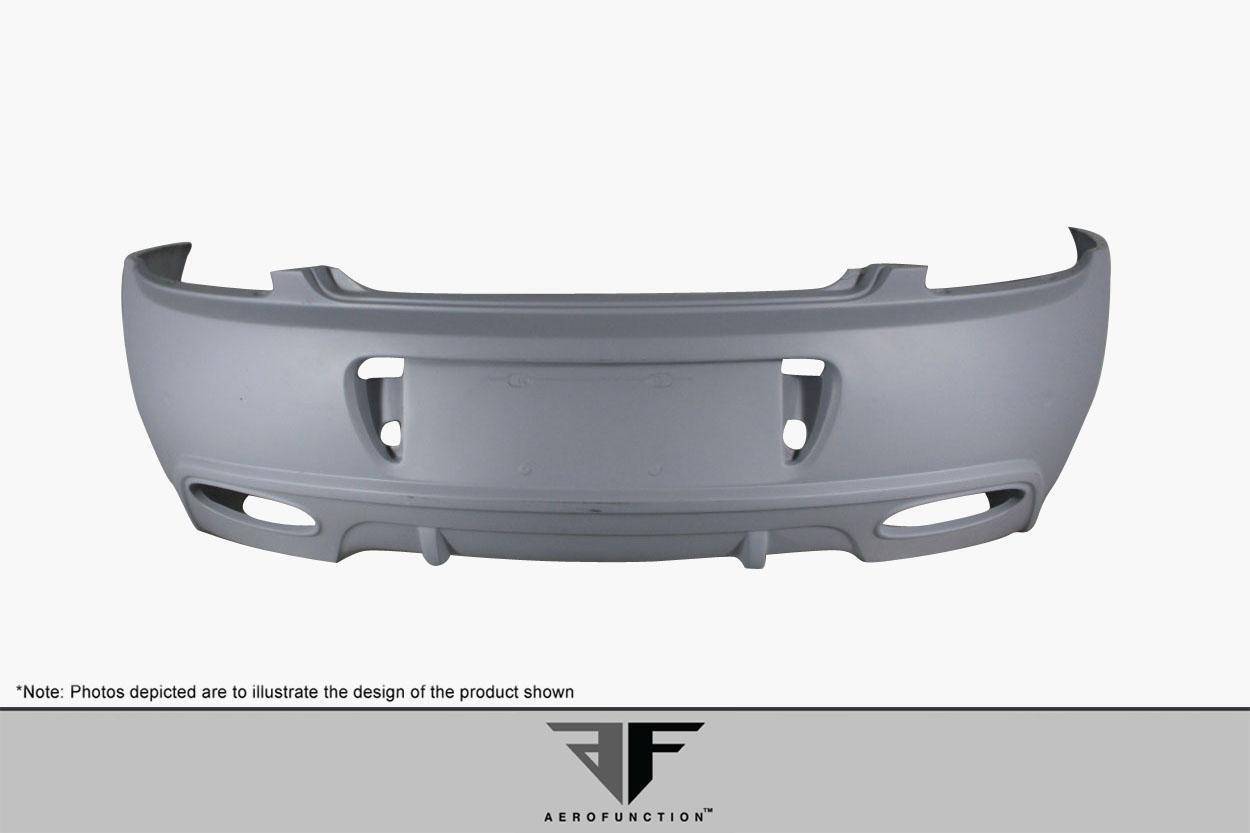 2003-2010 Bentley Continental GT Aero Function AF-2 Rear Bumper