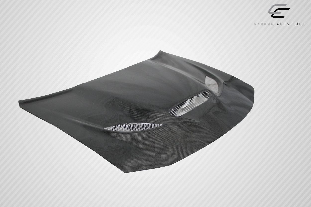2006-2010 Dodge Charger Carbon Creations Hellcat Look Carbon Fiber Hood