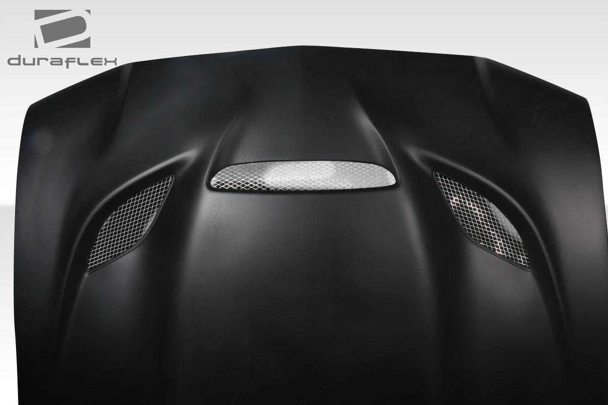 2011-2014 Dodge Charger Duraflex Hellcat Look Hood