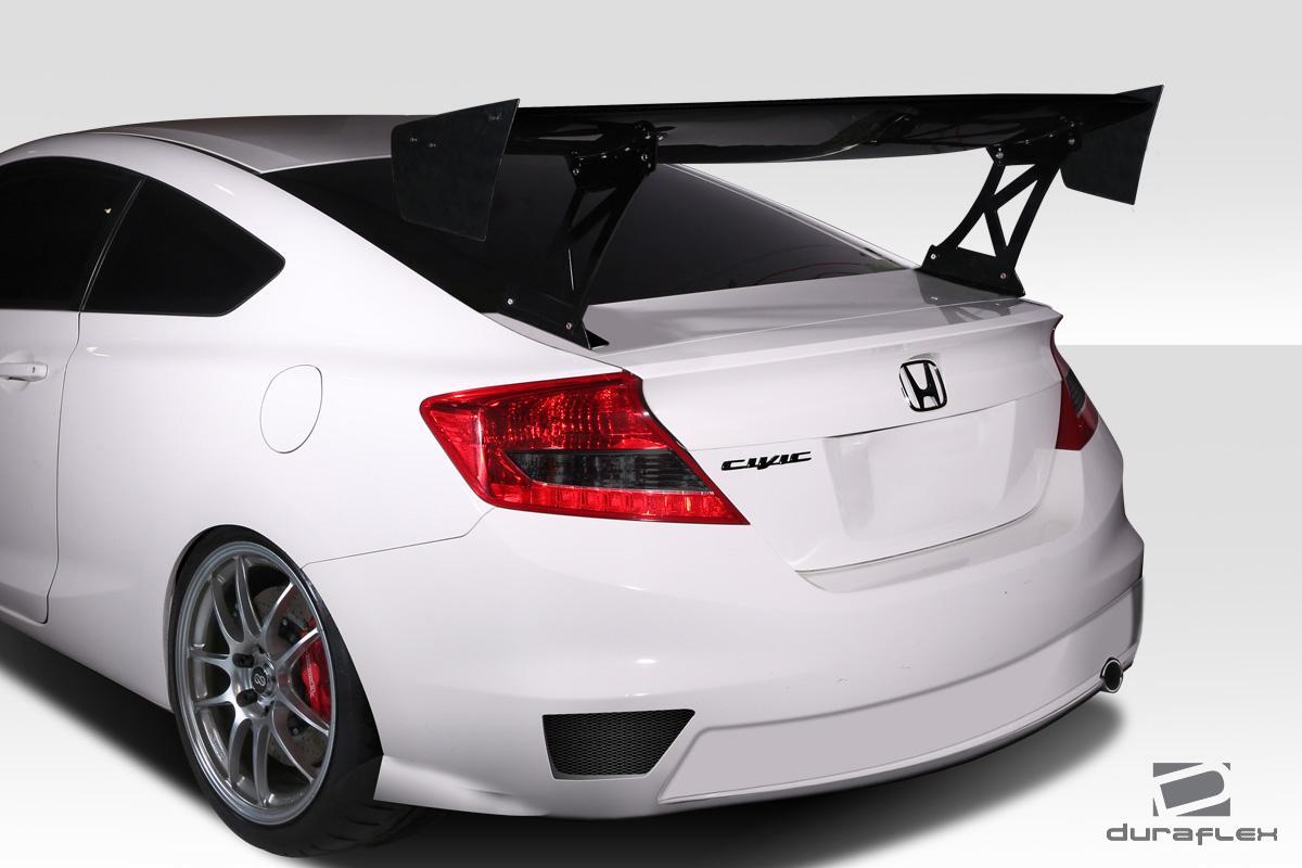 Universal 62" Duraflex VRX V1 Short Wing Complete Kit - 9 Piece