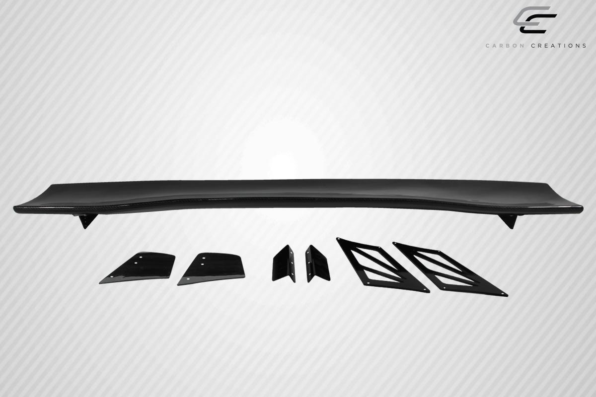 Universal 62" Carbon Creations DriTech VRX V1 Tall Wing Complete Kit - 9 Piece