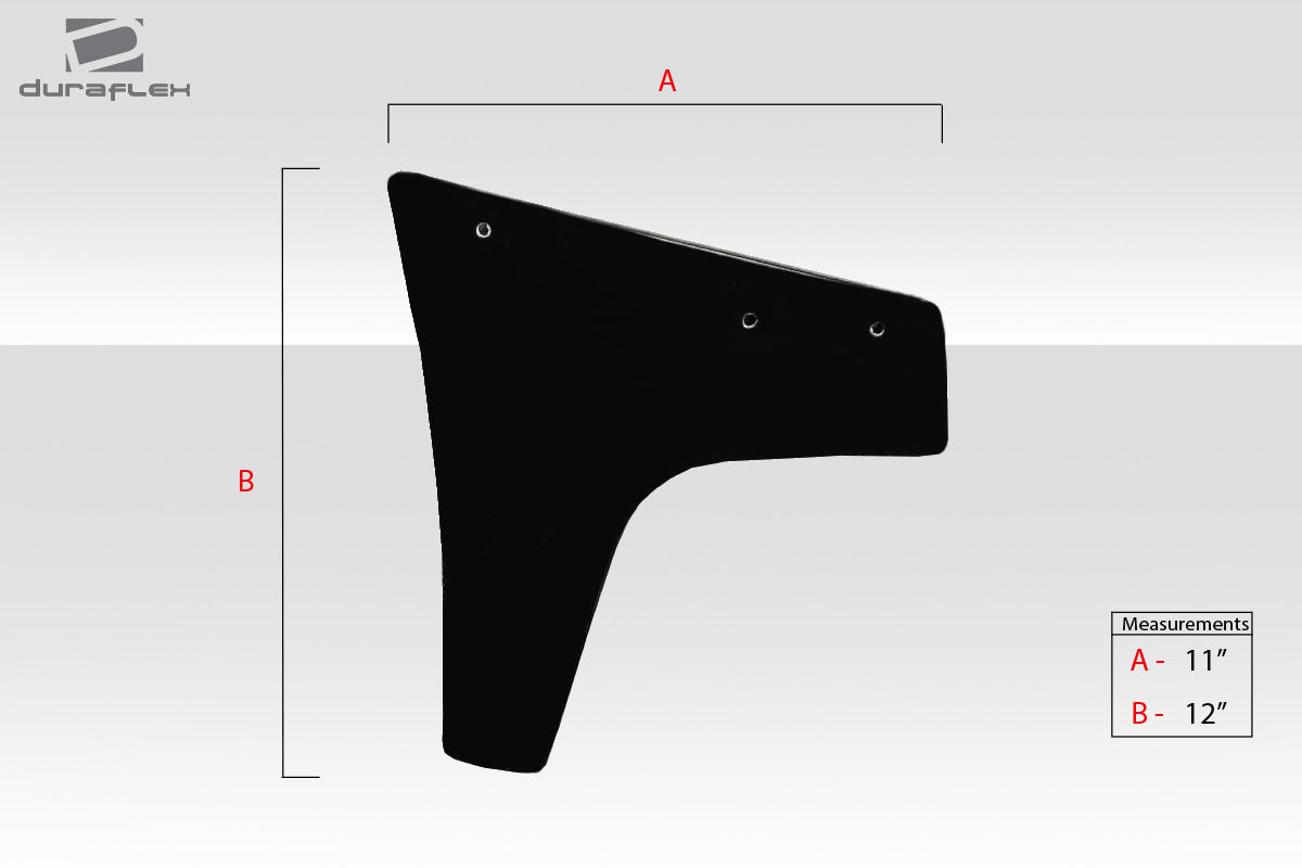 Universal 66" Duraflex VRX V2 Tall Wing Complete Kit - 9 Piece