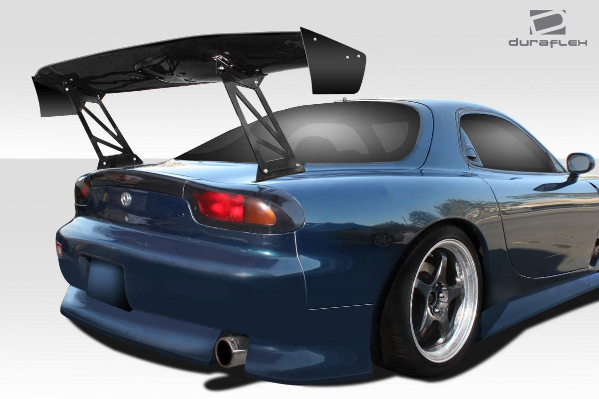 Universal 74" Duraflex VRX V1 Tall Wing Complete Kit - 9 Piece