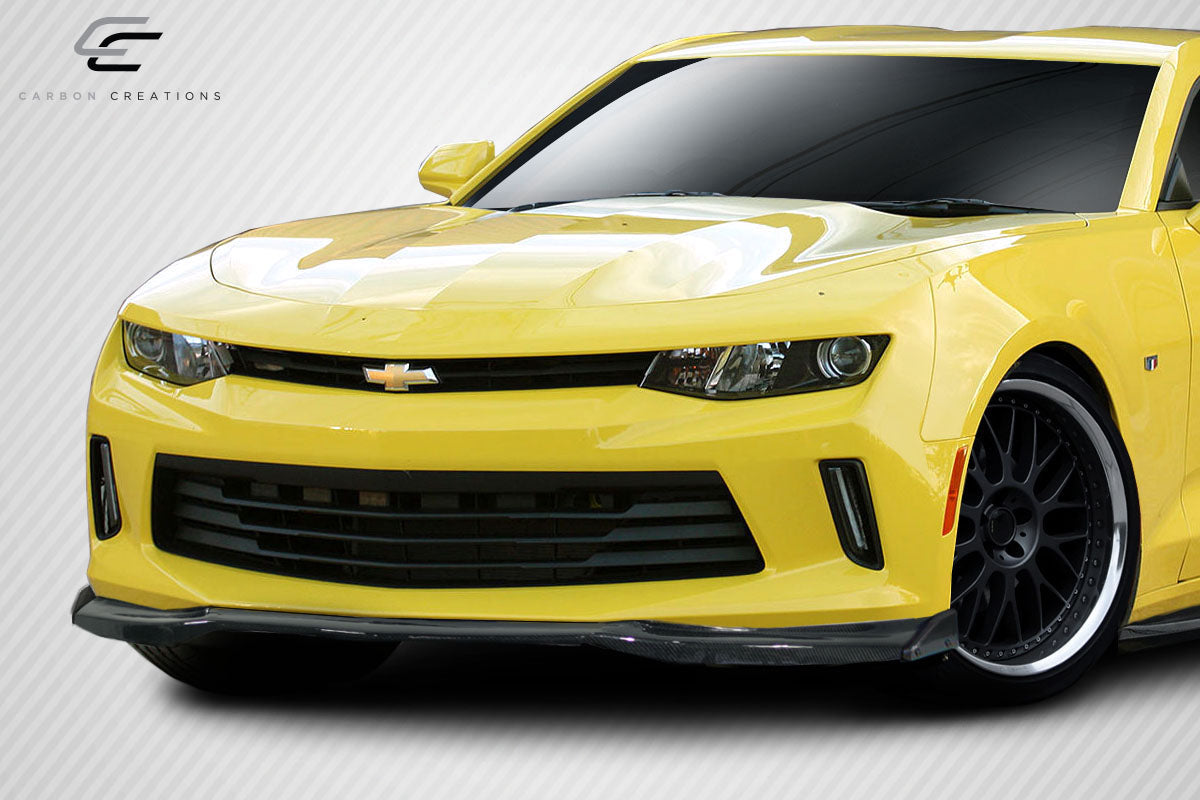 2016-2018 Chevrolet Camaro V6 Carbon Creations Arsenal Front Lip Spoiler - 3 Piece (S)