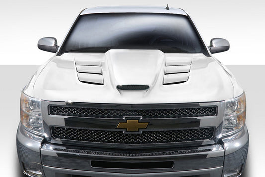2007-2013 Chevrolet Silverado Duraflex Viper Look Hood