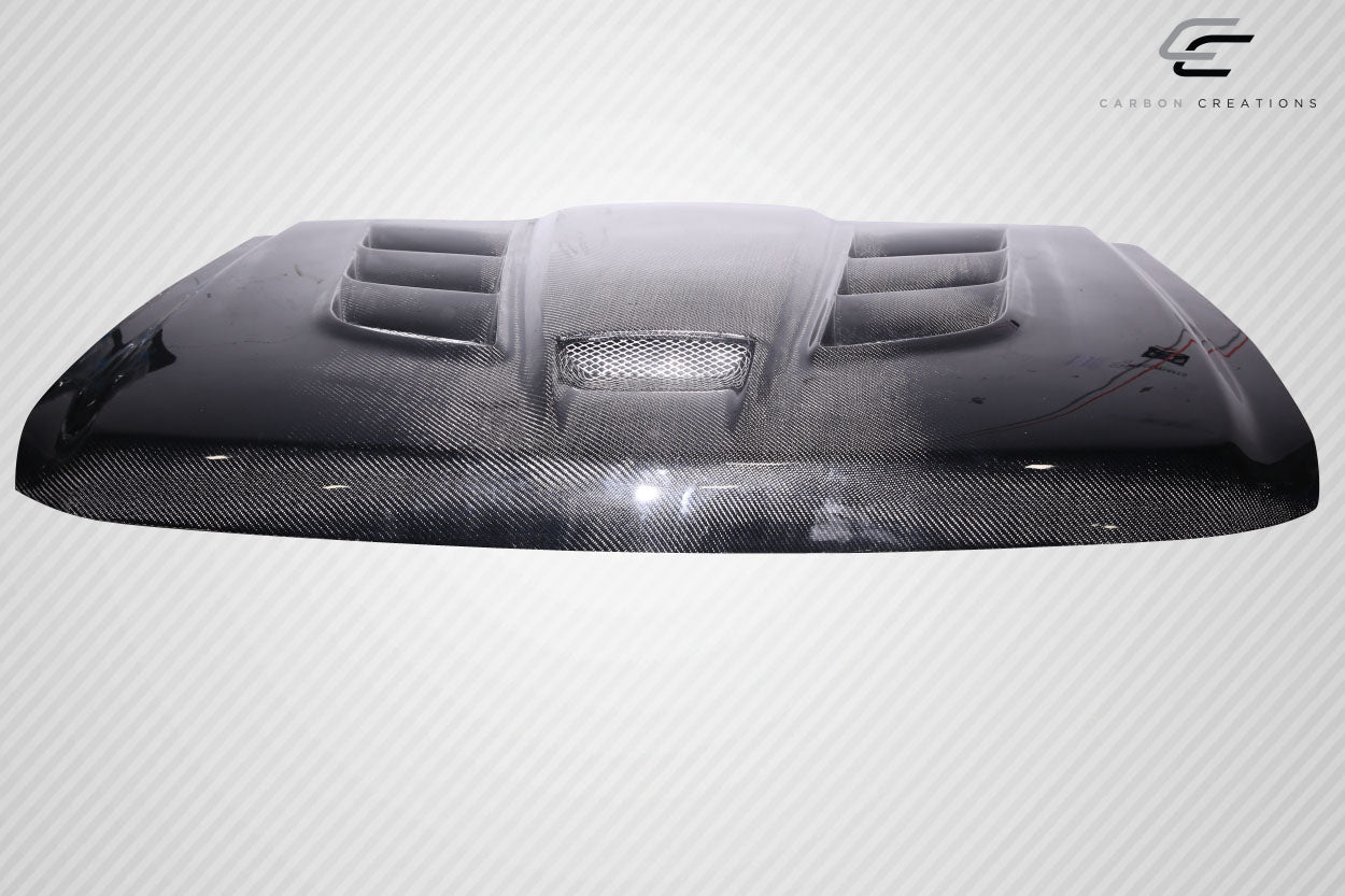 2007-2013 Chevrolet Silverado Carbon Creations Viper Look Hood - 1 Piece