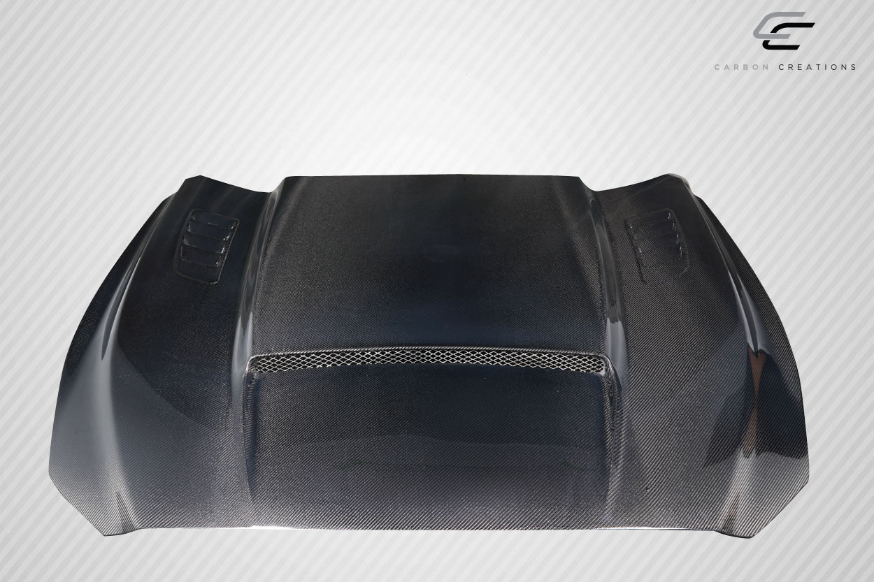 2015-2017 Ford Mustang Carbon Creations CVX V2 Hood - 1 Piece