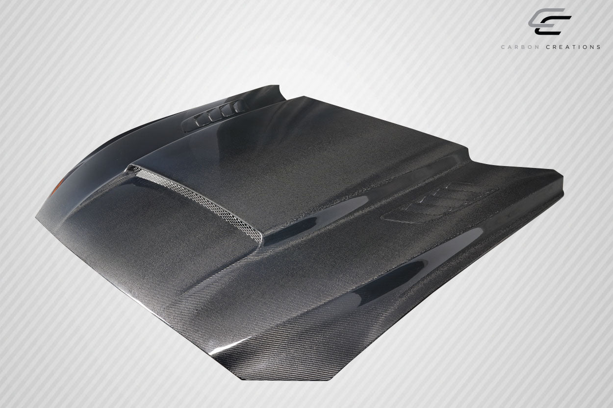 2015-2017 Ford Mustang Carbon Creations CVX V2 Carbon Fiber Hood