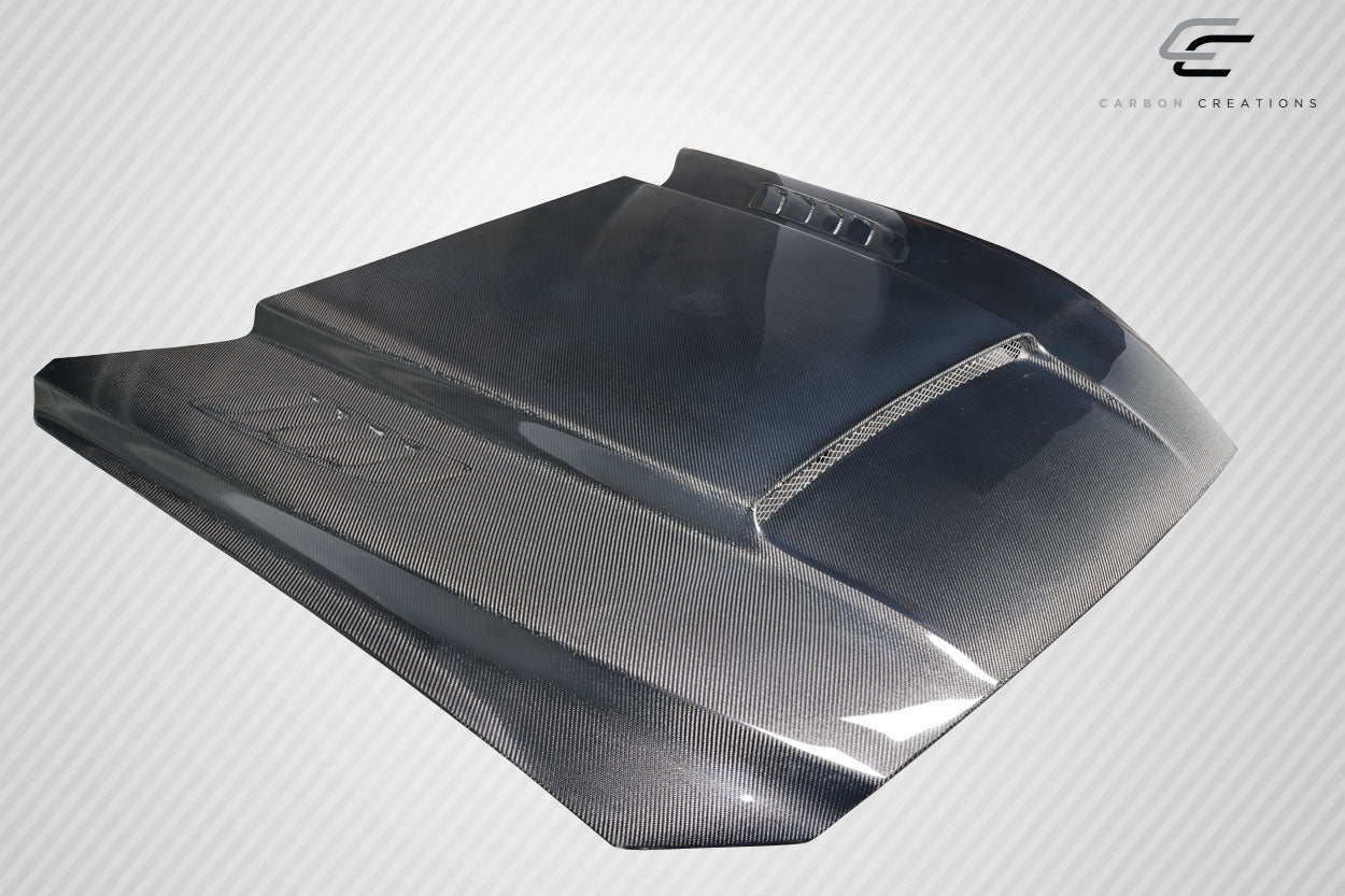 2015-2017 Ford Mustang Carbon Creations CVX V2 Carbon Fiber Hood