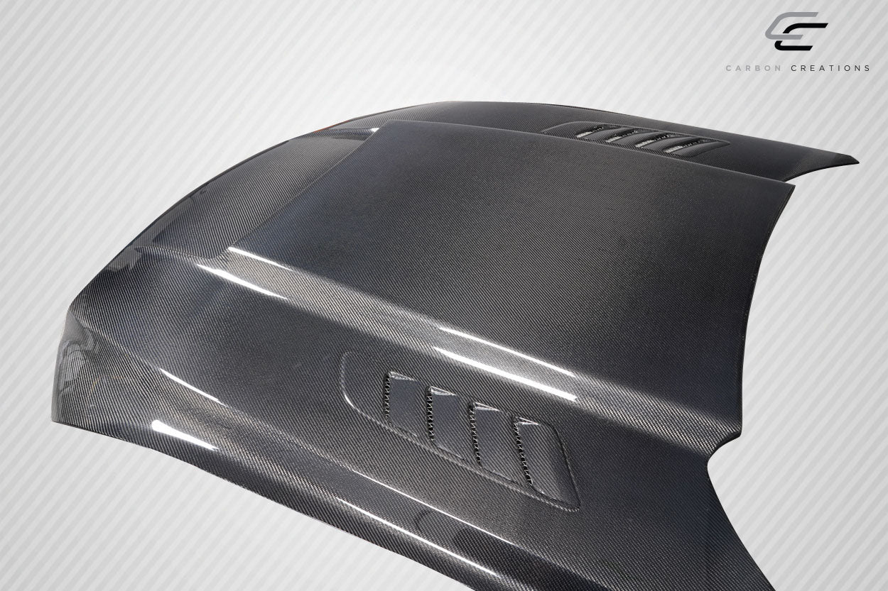 2015-2017 Ford Mustang Carbon Creations CVX V2 Carbon Fiber Hood