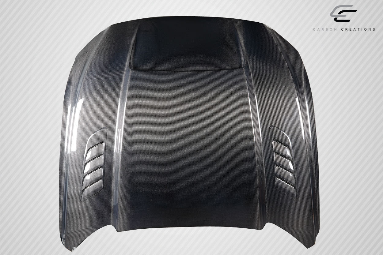 2015-2017 Ford Mustang Carbon Creations CVX V2 Carbon Fiber Hood