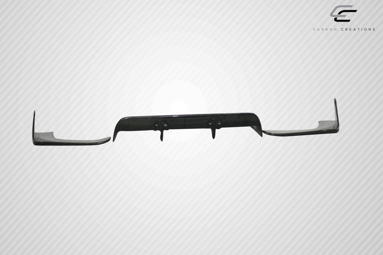 2009-2016 Nissan GT-R R35 Carbon Creations LBW Rear Diffuser / Splitters - 3 Piece