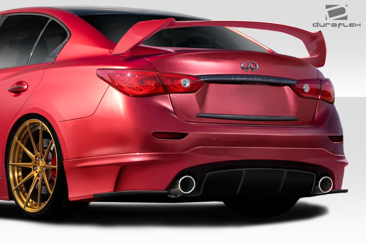 2014-2017 Infiniti Q50 Duraflex Impulse Rear Lip
