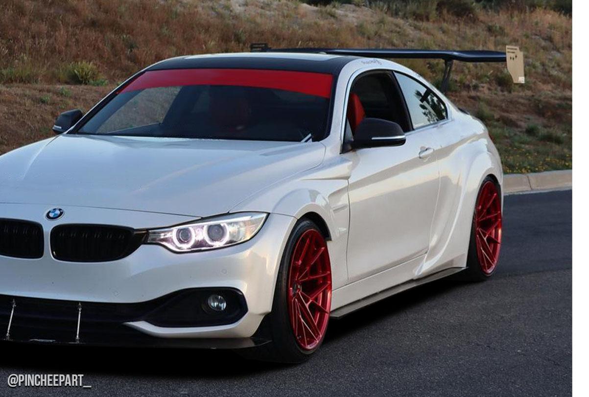 2014-2020 BMW 4 Series Aero Function AF-1 Side Skirts