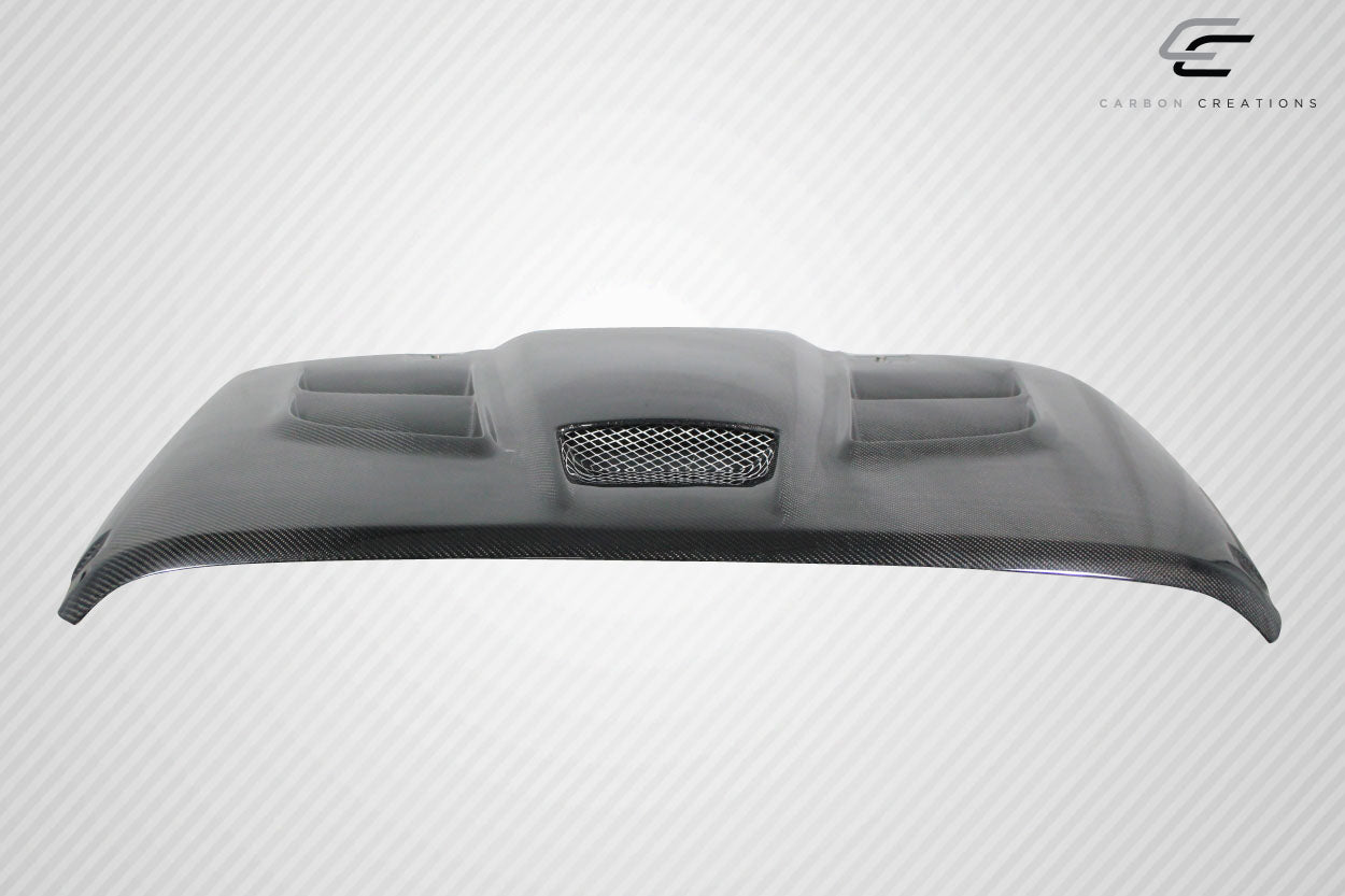 2007-2018 Jeep Wrangler Carbon Creations Viper Look Hood - 1 Piece