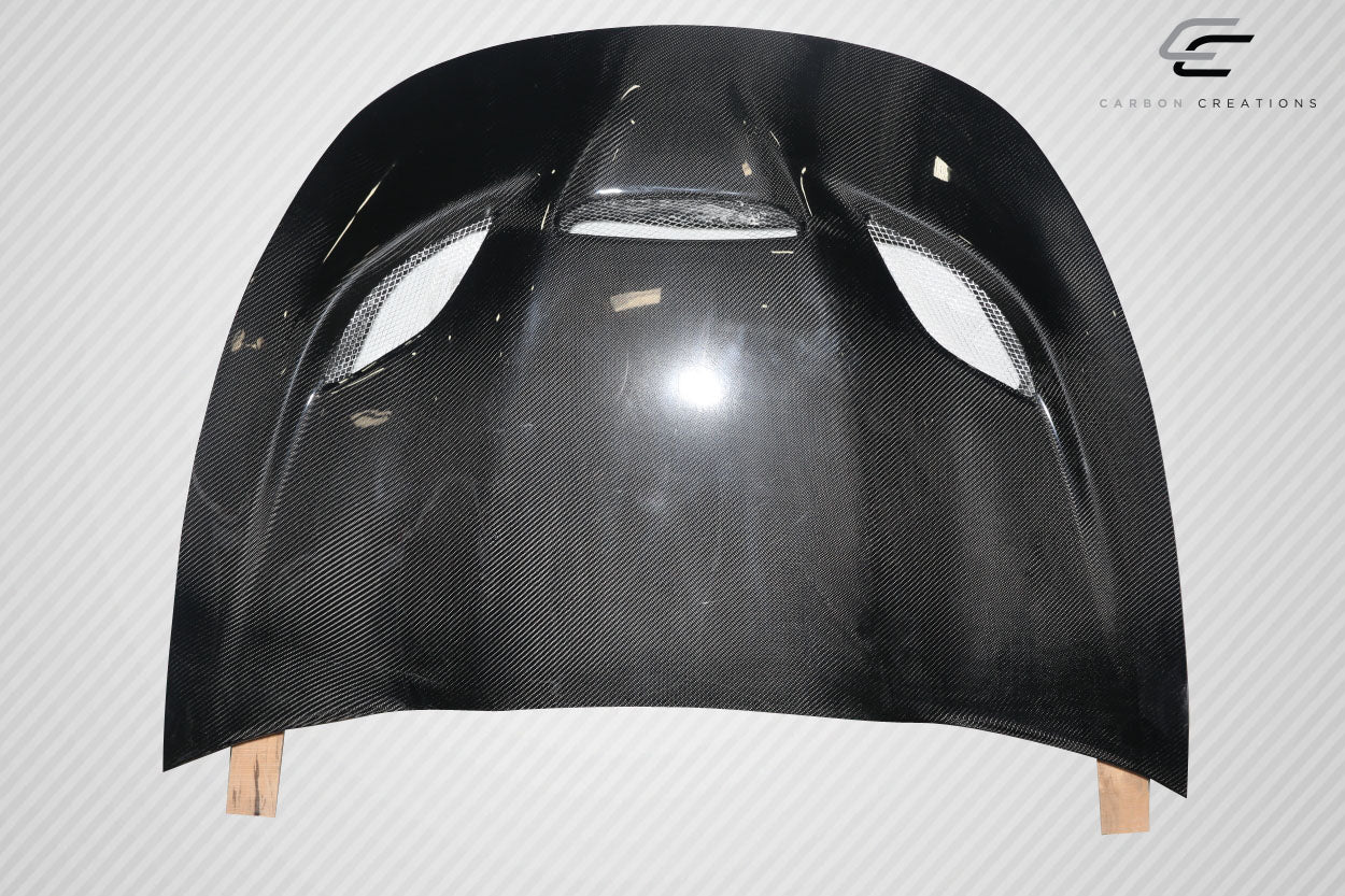 2013-2016 Dodge Dart Carbon Creations Hellcat Look Carbon Fiber Hood