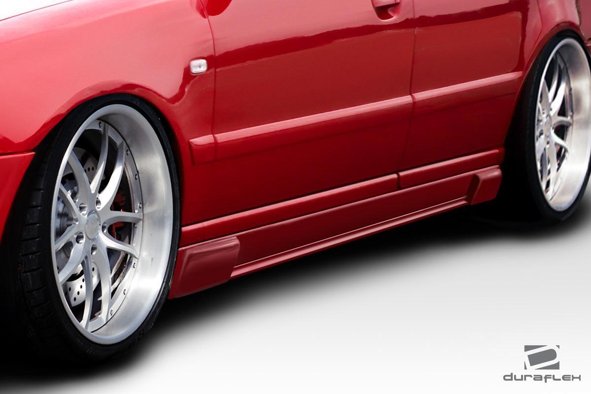 1996-2001 Audi A4 Duraflex Version 1 Side Skirts