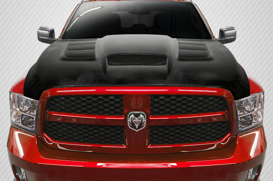2009-2018 Dodge Ram Carbon Creations Viper Look Carbon Fiber Hood
